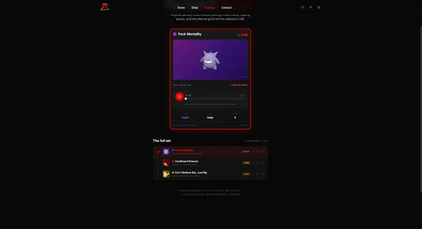 Team R Collectables - screenshot 2