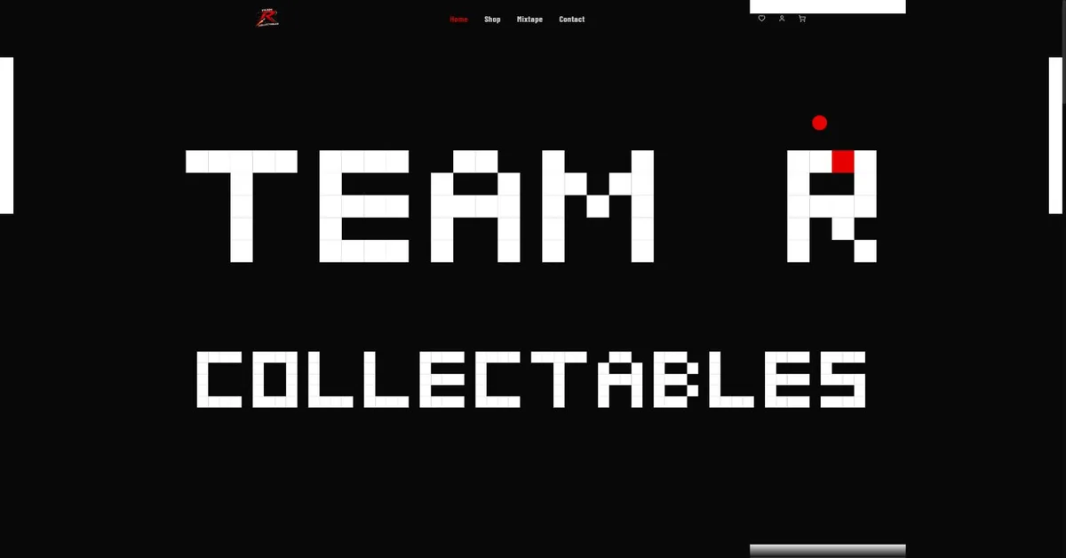 Team R Collectables — screenshot